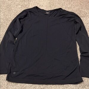 Athleta Long-Sleeve Vented Workout Top, Med., exc.cond.